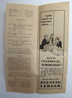 Program   Stage Door - Philadelphia - September 1936