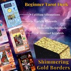 Tarot Cards With Meanings On Them For Beginners Classic Learning Training Tar   
