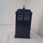 Vtg Toy Doctor Who Tardis Police Box Container With Lid  Nice Condition