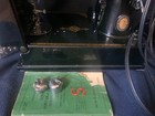 Vtg 1951 Singer 221 Blue Badge Featherweight Sewing Machine    Access 