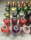 Embroidery Machine Thread Lot Of 51 Spools-1100 Yards Each-40wt-polyester Thread