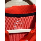 Nike Dri-fit Orange Short Sleeve Golf Tennis Polo Shirt Women s Size S