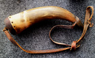 3 Antique Gun Powder Horns 18  11  9 