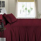 Flat Sheet 2 Pillow Case 100  Cotton - 1000 Or 1200 Tc stripe Colors us Size