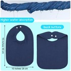 6 Pcs Extra Large Muslin Toddler Baby Bibs For Girls And Boys Bandana Drool B   