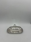 Atq  Reed And Barton Butter Dish Rose Pattern Silver-plated Dish Insert  7x4x3 5