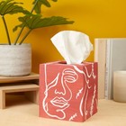 2 Pack Unfinished Wood Tissue Box Cover For Diy Crafts  Home Decor  5x5 5 In