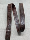 Antique Military Holster Belt Gun Sword 40 Cowhide Leather Western Vintage