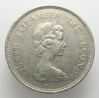 Hong Kong 1 Dollar 1978 Copper-nickel Coin Elizabeth Ii Free Delivery P338