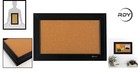 Modern 11    X 17    Framed Cork Message Board With Mounting Hardware Included
