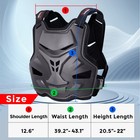 Men   s Motocross Chest Motorcycle Full Body Armor Jacket Protector Riding Protect