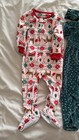 Baby Girl Christmas Outfit Bundle 12m Cat   Jack Carter   s Holiday Pajamas Velour