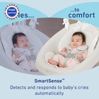 Graco Baby Swing With Cry Detection Technology Smartsense Soothing Motions Rori
