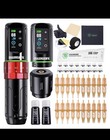 Dragonhawk Tattoo Kit  L3 Wireless Complete Tattoo Gun Rotary Pen Machine Kit