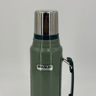 Stanley Green Thermos Classic -1 Liter - Stainless Steel Vacuum Coffee Vessel
