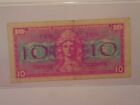 Military Payment Certificate Mpc Series 521 Ten Cents 10c