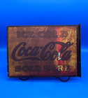 Beautiful 1931 Vintage Original Coca-cola Flange Sign 12  X 16 5 
