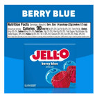 6 Pack Jell-o Gelatin Dessert  Berry Blue  3-ounce