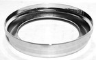 Gauge Cover Small For Peterbilt 1987-05 Ridged Chrome Steel 2 1 4 Gg 68162 Each