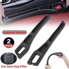 2x Universal Car Seat Gaps Filler Side Seam Plug Strip Seat Gap Antidrop Filling