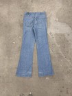Vintage Levi s Big E Orange Tab 646 Bell Bottom Flare Jeans 28x34
