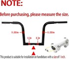 2  Tall 1  Mount Chrome Hefty Handlebar Risers top Clamp Kits For Harley Models