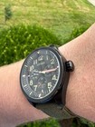 Citizen Eco-drive Black Men Wristwatch Bu205516e