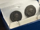 Set Of Two Roman Imperial Silvered Bronze Antoniniani - 2 Different   Rare Coins