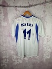 Vintage Adidas Schalke 04 Soccer Jersey Rare 2004-05 Away Football Shirt Size M