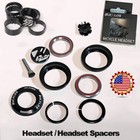 34 44 50 6 52 55 56mm Sealed Bearing Headset headset Spacer 1-1 8  Tube Fork Us