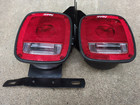 Peterbilt Signal Stat Tail Lights Trailer Pair Paccar P11-6369 R   L  W brackets