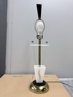 Vintage 1950s Acrylic Lucite Lamp Mid Century Mcm Modern Light Moss
