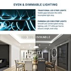 16 4ft Rgb - 24v Led Cob Strip Light Kit  Cuttable  Rf Remote   Power Supply