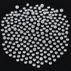 Brilliant White Cubic Zirconia Round Cut 5 Mm   6 Mm Loose Stones For Jewelry Diy