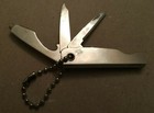 The Savings Bank Of Baltimore - Vintage Keychain Knife  File  Bottle Opener     