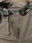 Condor Men   s Tactical Combat Shirt Woodland Camo Quarter Zip     Size Xl