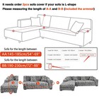 Sofa Cover Elastic Couch Cover Sectional Armchair Cover Slipcovers 1 2 3 4 Seat