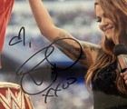 Lita Hand Signed Photo Wwe Hof Wwf Diva Auto Team Extreme Bestie Ecw Amy Dumas
