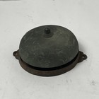Vintage  Antique Dated July 1872 Brass   Cast Iron Door Bell Ringer Victorian