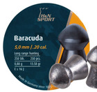 H n Baracuda Premium 250 Count Domed 5mm  20 Caliber Pellets Made In Germany