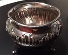 Antique French 950 Sterling Silver Salt Cellar Armand Gross C1890 Art Nouveau