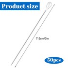 Pearl Head Pins 50pcs Corsage Sewing Pins For Craft Jewelry Making