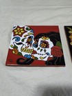 Hand N Hand Day Of The Dead Art Tiles Set Of 2 B2
