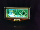 Vintage Olympia Beer Motion Waterfall Lighted Cash Register Sign And Clock Works