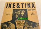 Ike Tina Turner Orig Concert Poster C1969
