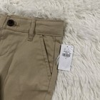 Old Navy Girls Khaki Boot Cut Stretch Pants 5 Nwt Adjustable Waist School