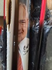 Rare Set Of 4 Dave Thomas Wendy s Biggie Golf Clubs   Autographed Photos