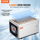 Rolled Ice Cream Maker 12 6  Pan Fast Freeze Quiet Portable Machine For Home Use