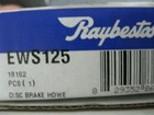 New Genuine Raybestos Front Disc Brake Pad Wear Sensor  pn Ews125 