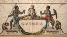 Old Map Of Guinea West Coast Of Africa By Jansson 1630 Antic Map